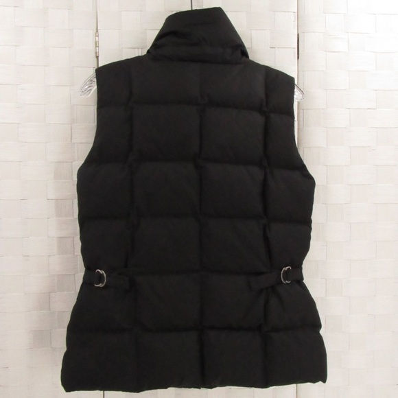 Eddie Bauer Zipper/Snap Goose Down Puffer Vest S - Picture 6 of 15
